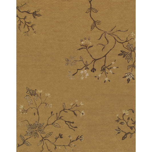 Cordonnet Transitional & Botanical Rug - 7151F by Feizy. Made from wool in a unique style.