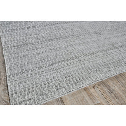Florence 4880 Rug by Exquisite Rugs in silver, gray. Made from pet yarn in a unique style.