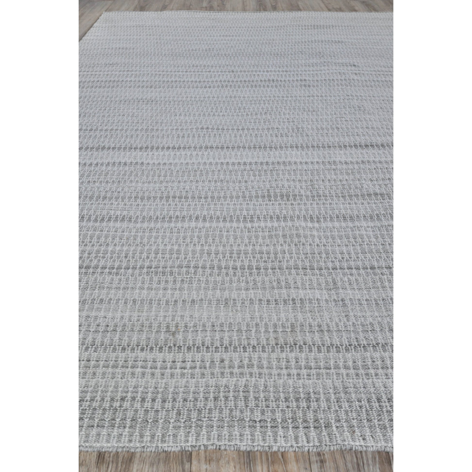 Florence 4880 Rug by Exquisite Rugs in silver, gray. Made from pet yarn in a unique style.