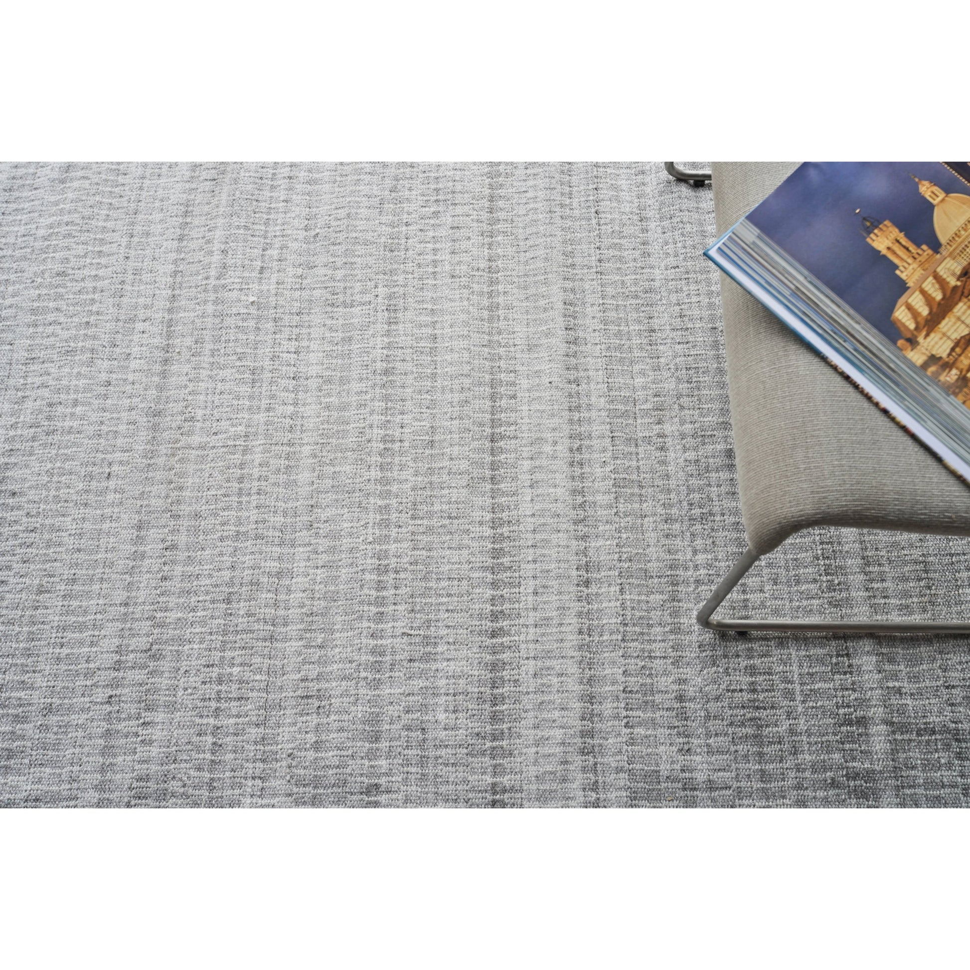 Florence 4880 Rug by Exquisite Rugs in silver, gray. Made from pet yarn in a unique style.
