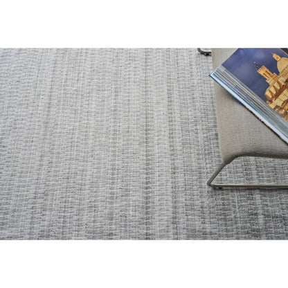Florence 4880 Rug by Exquisite Rugs in silver, gray. Made from pet yarn in a unique style.