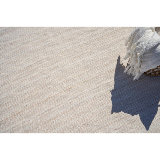 Florence 4881 Indoor/Outdoor Rug by Exquisite Rugs in light beige. Made from pet in a unique style.
