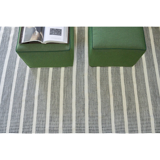 Boca 4889 Indoor/Outdoor Rug by Exquisite Rugs in ivory, black. Made from pet in a unique style.