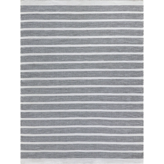 Boca 4889 Rug by Exquisite Rugs in black/ivory. Made from unique in a unique style.