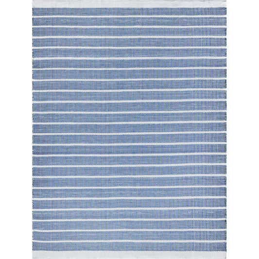 Boca 4890 Rug by Exquisite Rugs in ivory, blue. Made from pet yarn in a unique style.