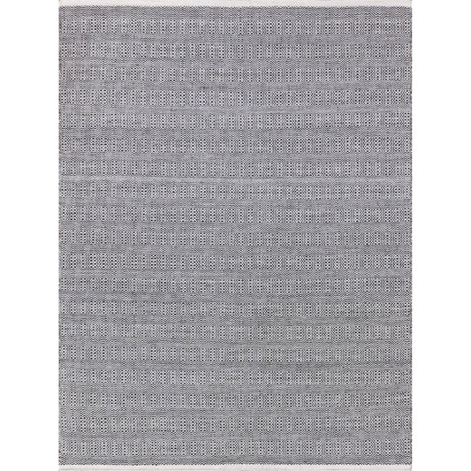 Echo 4891 Rug by Exquisite Rugs in ivory, black. Made from p.e.t. yarn in a unique style.
