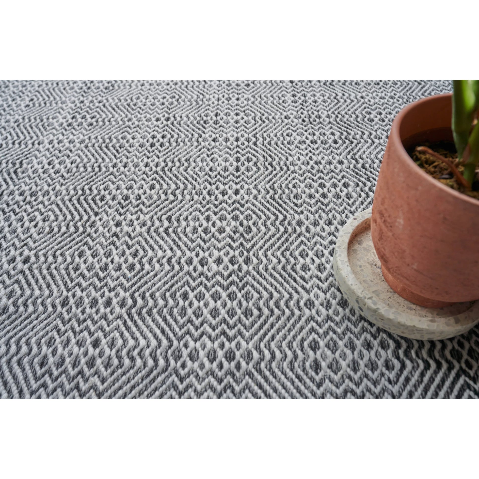 Echo Rug by Exquisite Rugs. Made from pet yarn in a unique style.