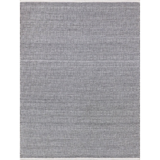 Echo 4891 Rug by Exquisite Rugs in black, ivory. Made from pet yarn in a unique style.
