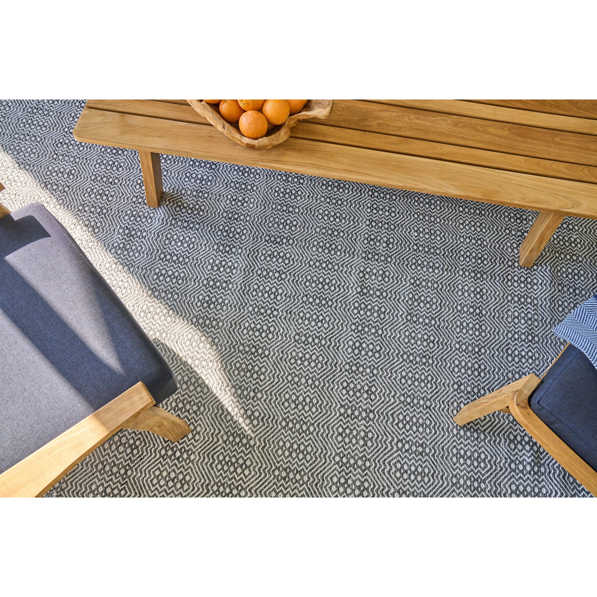 Echo Rug by Exquisite Rugs. Made from pet yarn in a unique style.