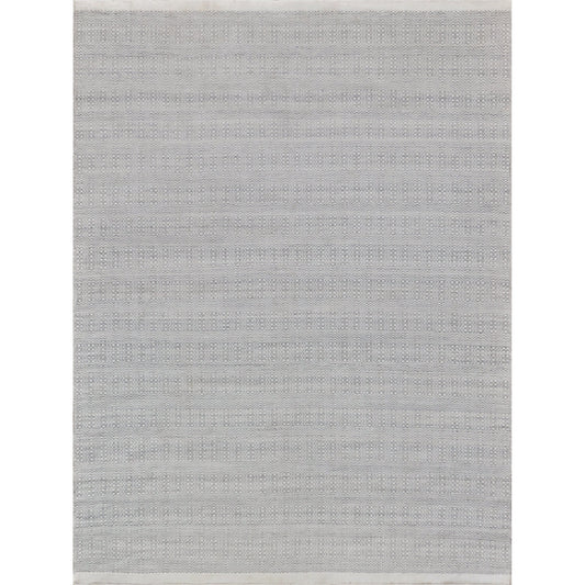 Echo 4893 Rug by Exquisite Rugs in light silver/ivory. Made from unique in a unique style.