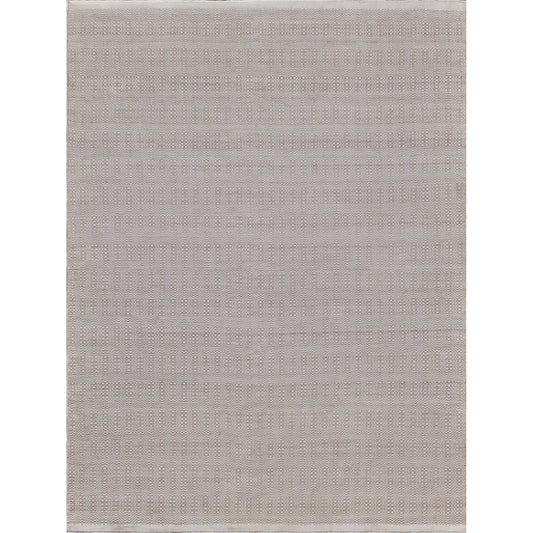 Echo 4894 Rug by Exquisite Rugs in light beige/ivory. Made from pet yarn in a unique style.