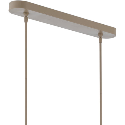 Mereworth Chandelier by Currey and Company in natural rope, beige. Made from wrought iron, abaca rope in a coastal style.