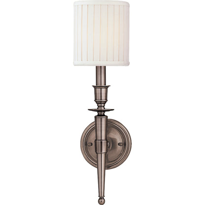 Abington Wall Sconce by Hudson Valley. Made from brass in a traditional style.