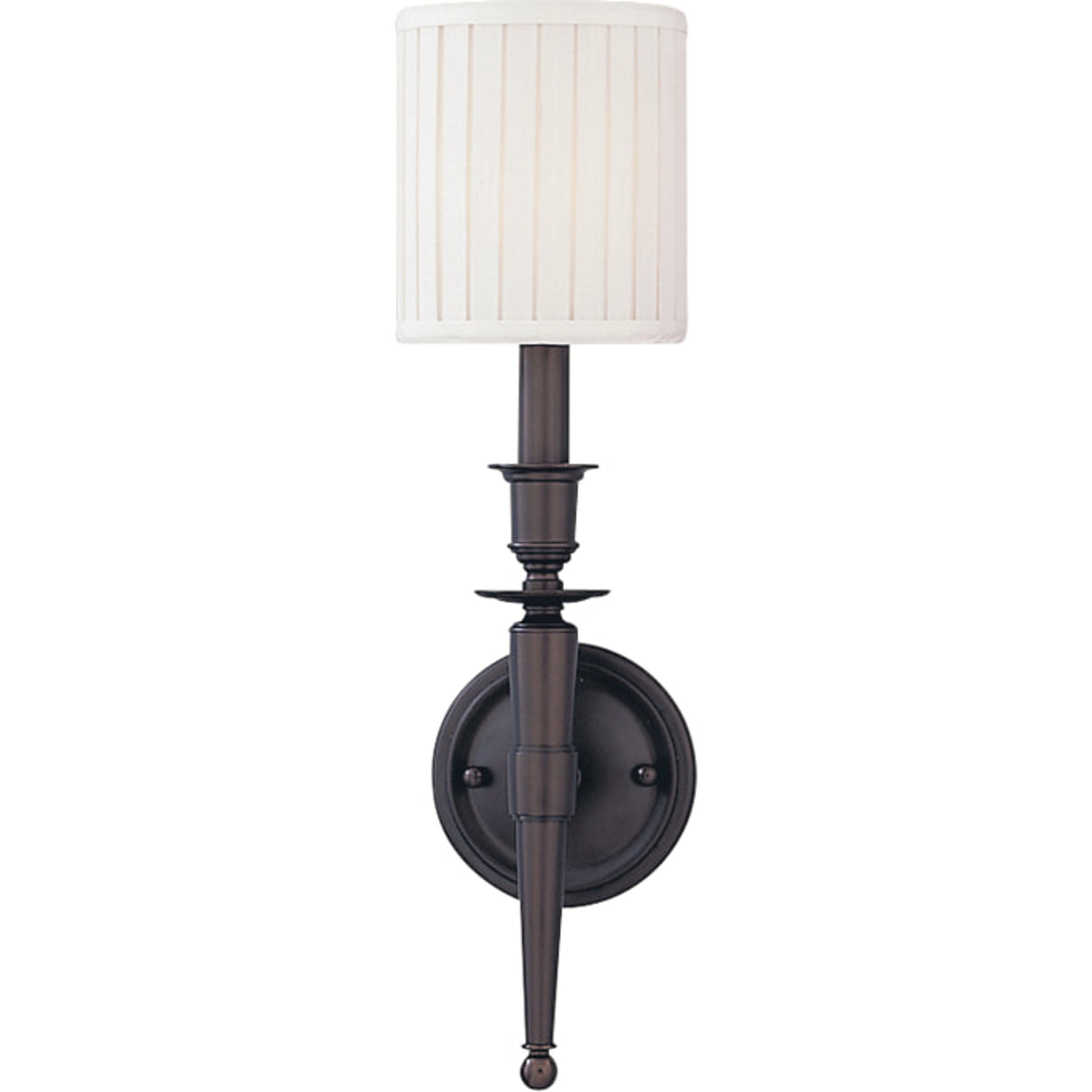 Abington Wall Sconce by Hudson Valley. Made from brass in a traditional style.