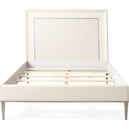 Ellipse Bed by Global Views in black. Made from unique in a transitional style.