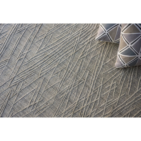 Crescendo Rug by Exquisite Rugs. Made from bamboo silk in a unique style.