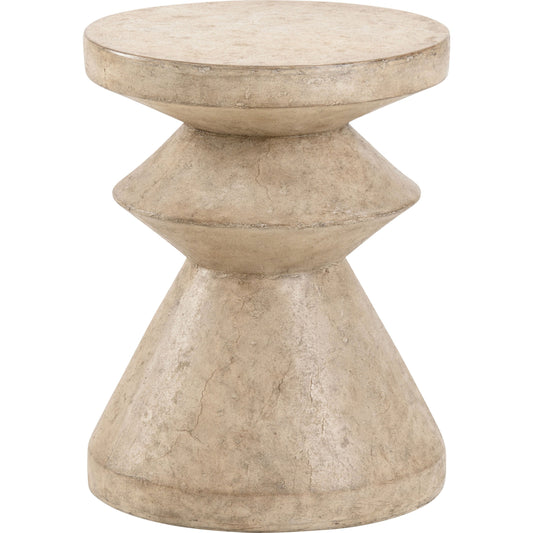Triptic Stool by Wildwood in white. Made from composite in a eclectic & global style.