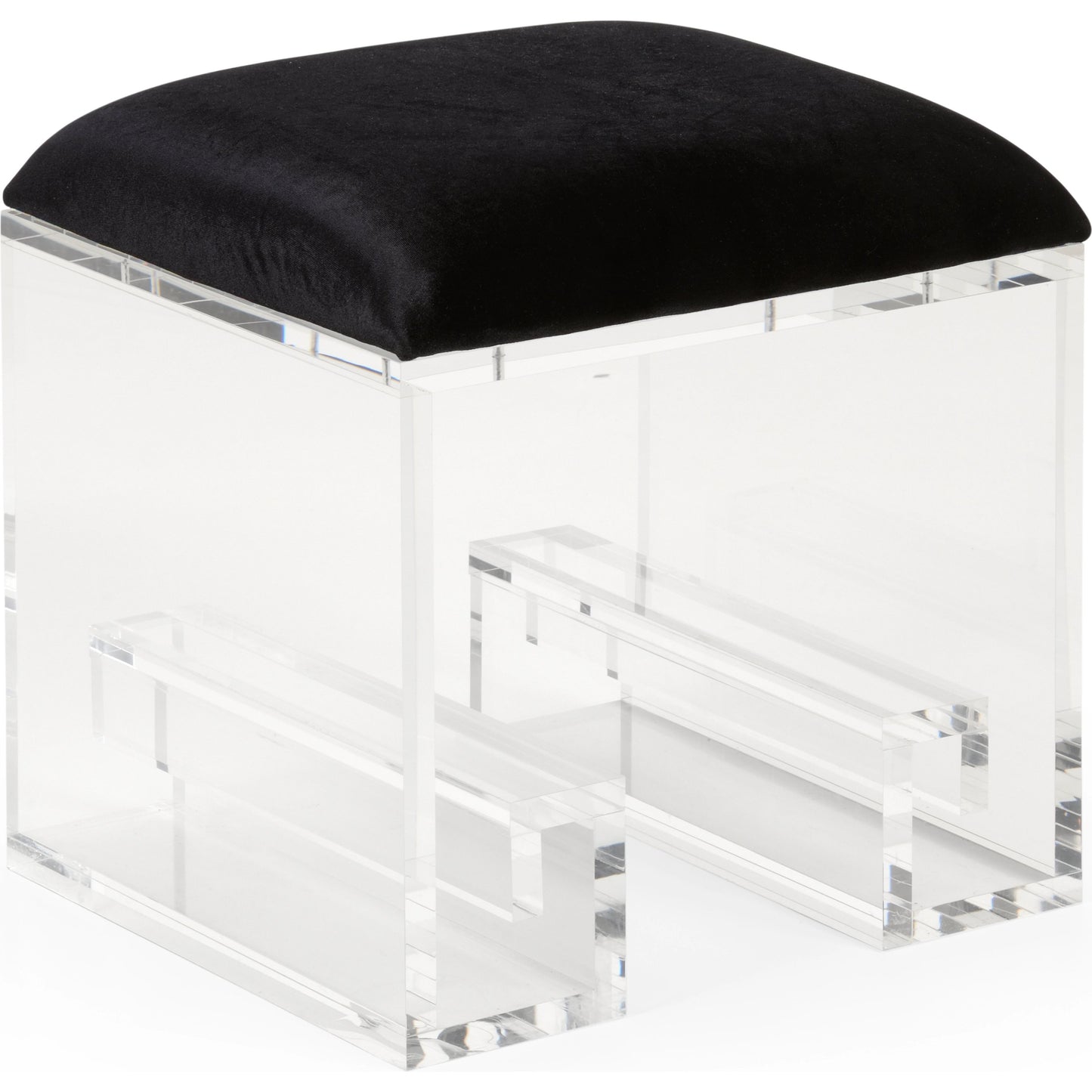 001 SI-2106103 | Primary Silo | Mykonos Stool by Wildwood in black, clear. Made from unique in a modern style.