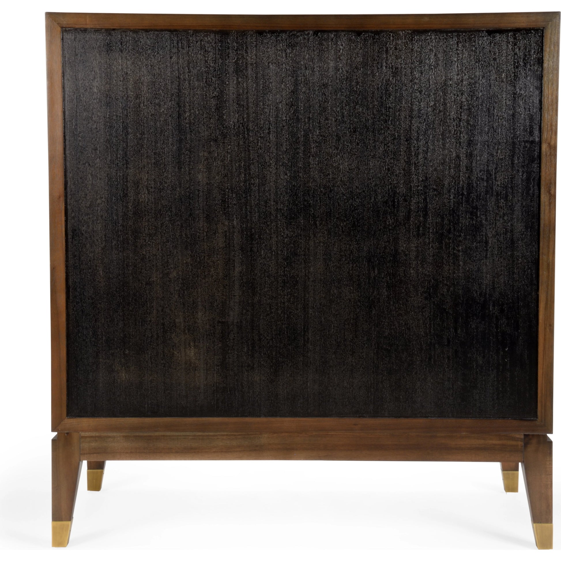 Andros Black Walnut Cabinet by Wildwood in black walnut, antique. Made from unique in a transitional style.