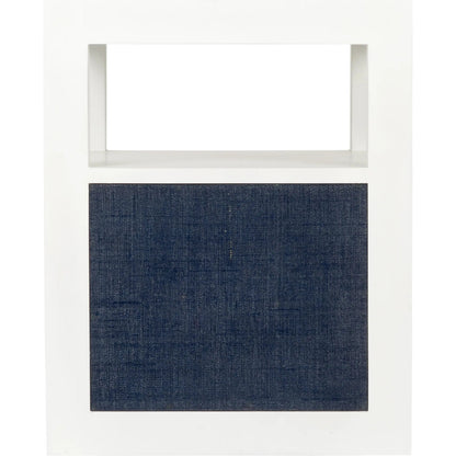 La Costa Side Table by Wildwood in white, cream, blue and white, navy blue. Made from unique in a eclectic & global style.