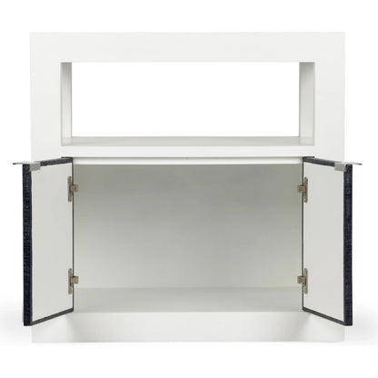 La Costa Side Table by Wildwood in white, cream, blue and white, navy blue. Made from unique in a eclectic & global style.