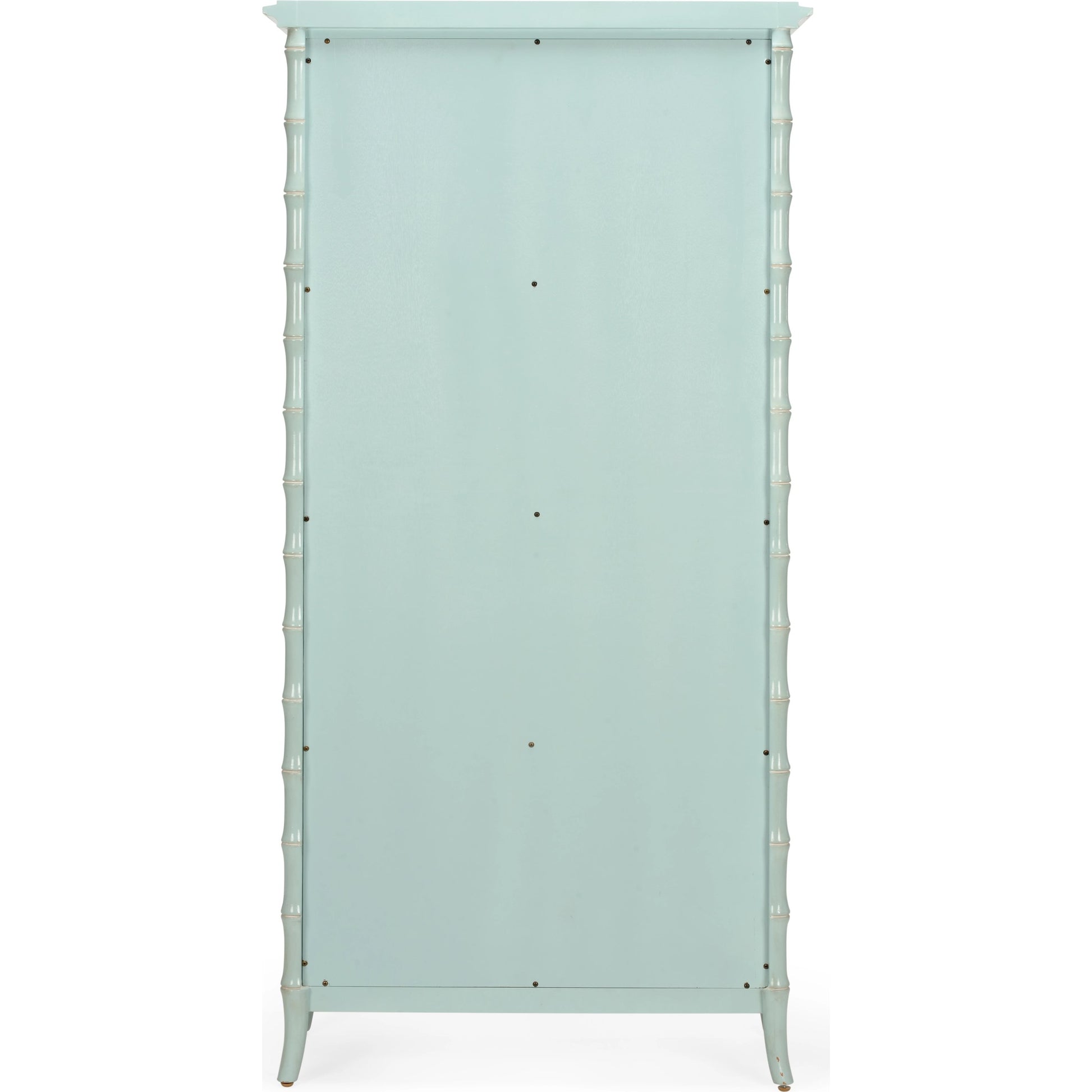 Cape Cod Linen Cabinet by Wildwood in blue, whitewashed. Made from unique in a modern style.