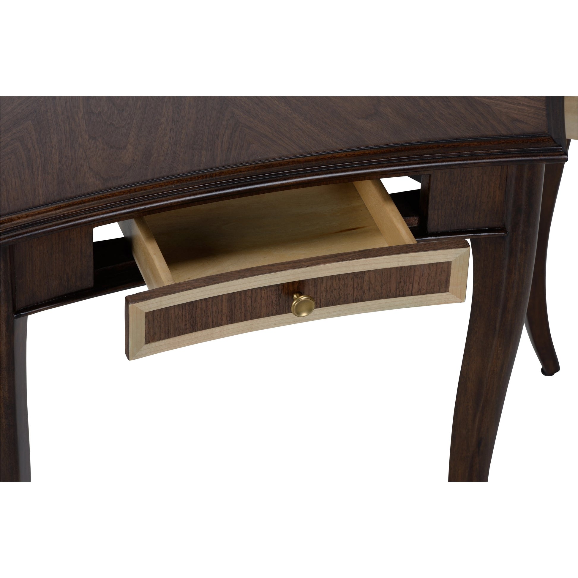 Game Night Table by Wildwood in walnut. Made from gmelina solid/walnut veneer in a modern style.