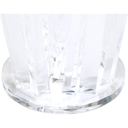 Geode End Table by Wildwood. Made from acrylic/glass in a modern style.