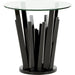 Geode End Table by Wildwood. Made from acrylic/glass in a modern style.