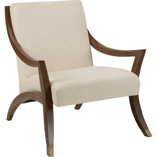 Sling Lounge Chair by Wildwood in natural, oak, antique brass. Made from unique in a unique style.