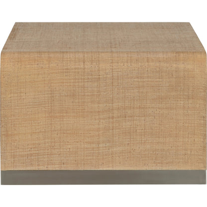 Hera Coffee Table by Wildwood in brown. Made from wood/saguran in a modern style.