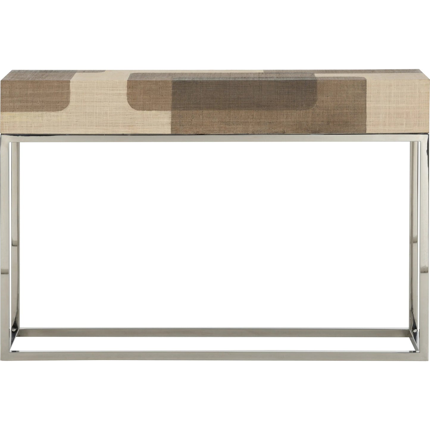 003 SI-2106242 | Additional Silo | Jacoby Console by Wildwood in brown, cream, polished nickel. Made from unique in a modern style.
