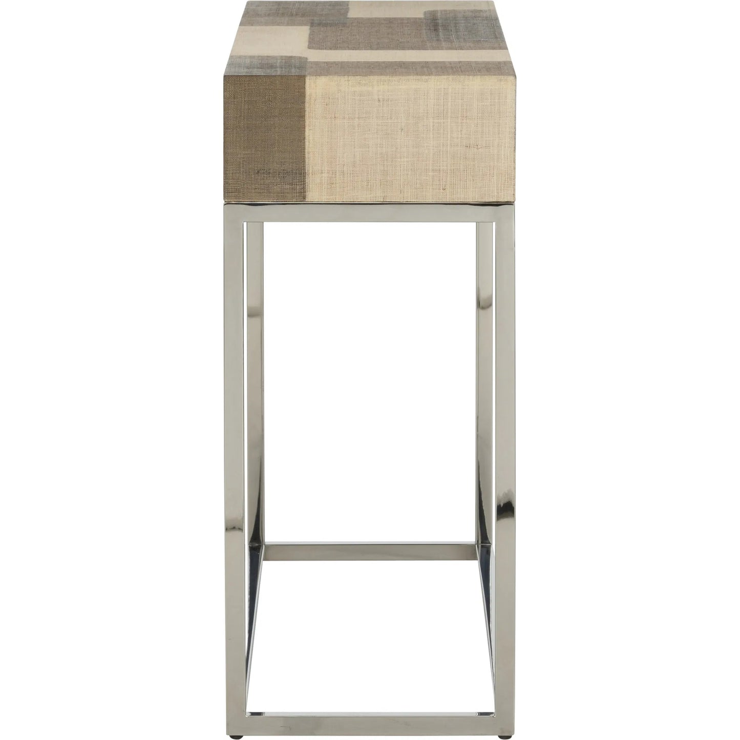 004 SI-2106242 | Additional Silo | Jacoby Console by Wildwood in brown, cream, polished nickel. Made from unique in a modern style.