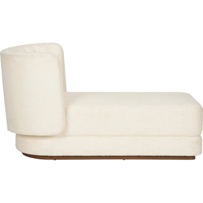 Piano Chaise by Wildwood in white, cream and cream. Made from unique in a unique style.