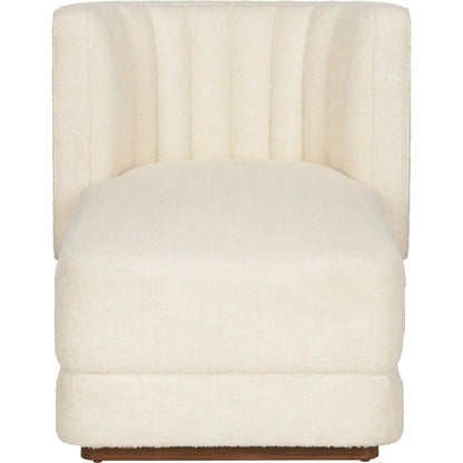 Piano Chaise by Wildwood in white, cream and cream. Made from unique in a unique style.