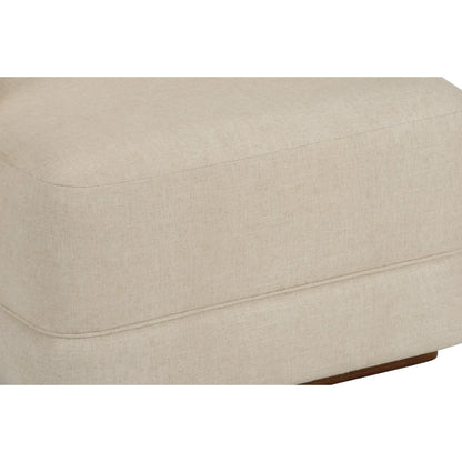 Piano Chaise by Wildwood in white, cream and cream. Made from unique in a unique style.