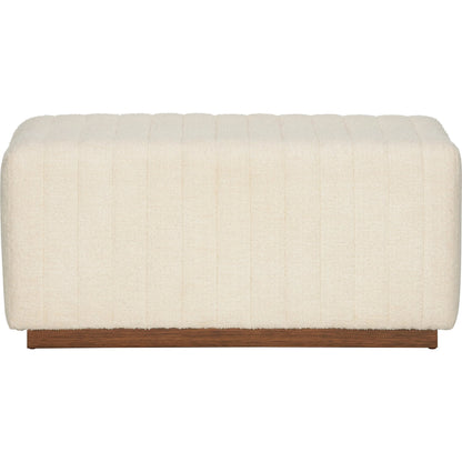 Piano Bench by Wildwood in white, cream and cream. Made from unique in a transitional style.