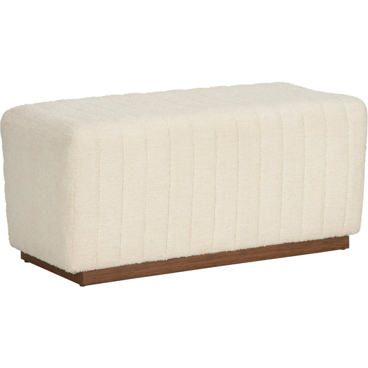 Piano Bench by Wildwood in white, cream. Made from unique in a unique style.