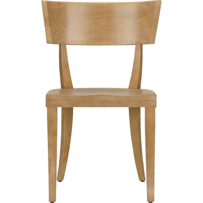 Juhl Chair by Wildwood in brown and natural, light whitewash. Made from unique in a unique style.
