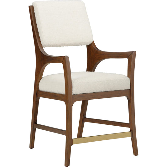 Eichler Counter Stool by Wildwood in brown. Made from unique in a unique style.