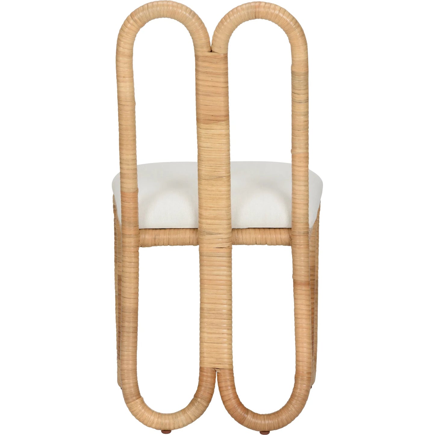 003 SI-2106252 | Additional Silo | Cuixmala Dining Chair by Wildwood in natural, off white. Made from unique in a transitional style.