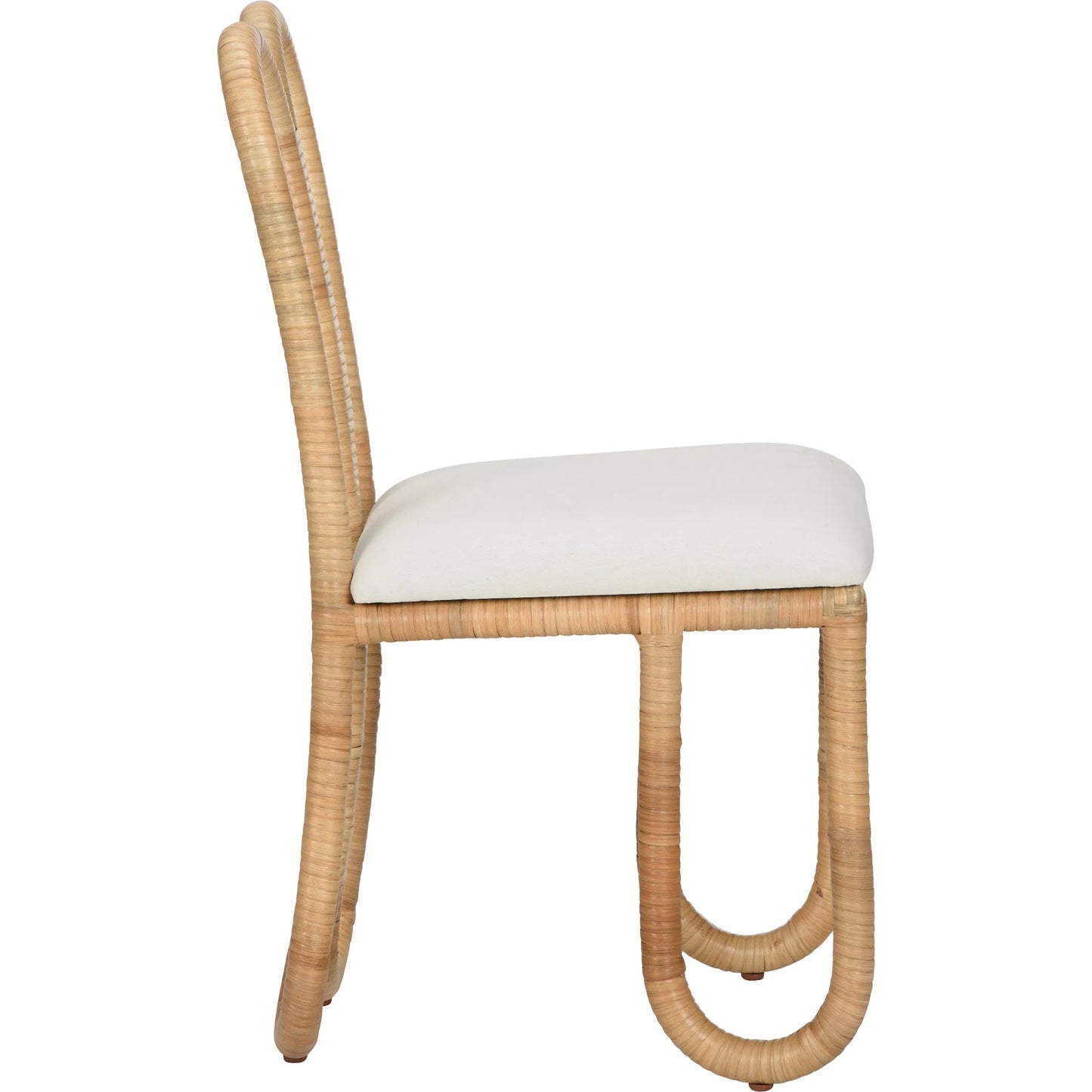 002 SI-2106252 | Additional Silo | Cuixmala Dining Chair by Wildwood in natural, off white. Made from unique in a transitional style.