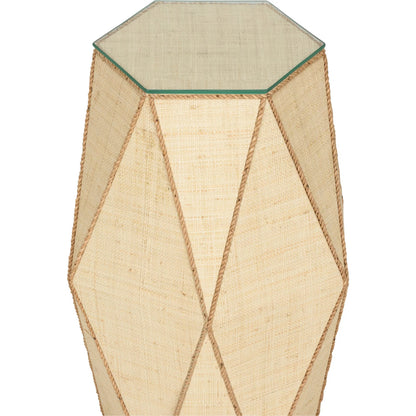 Gabriel Global Drinks Table by Wildwood in brown and natural. Made from unique in a rustic style.
