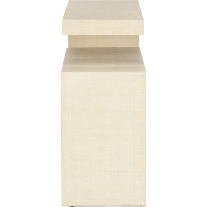 Ocean Drive Console by Wildwood in white, cream and cream. Made from unique in a transitional style.