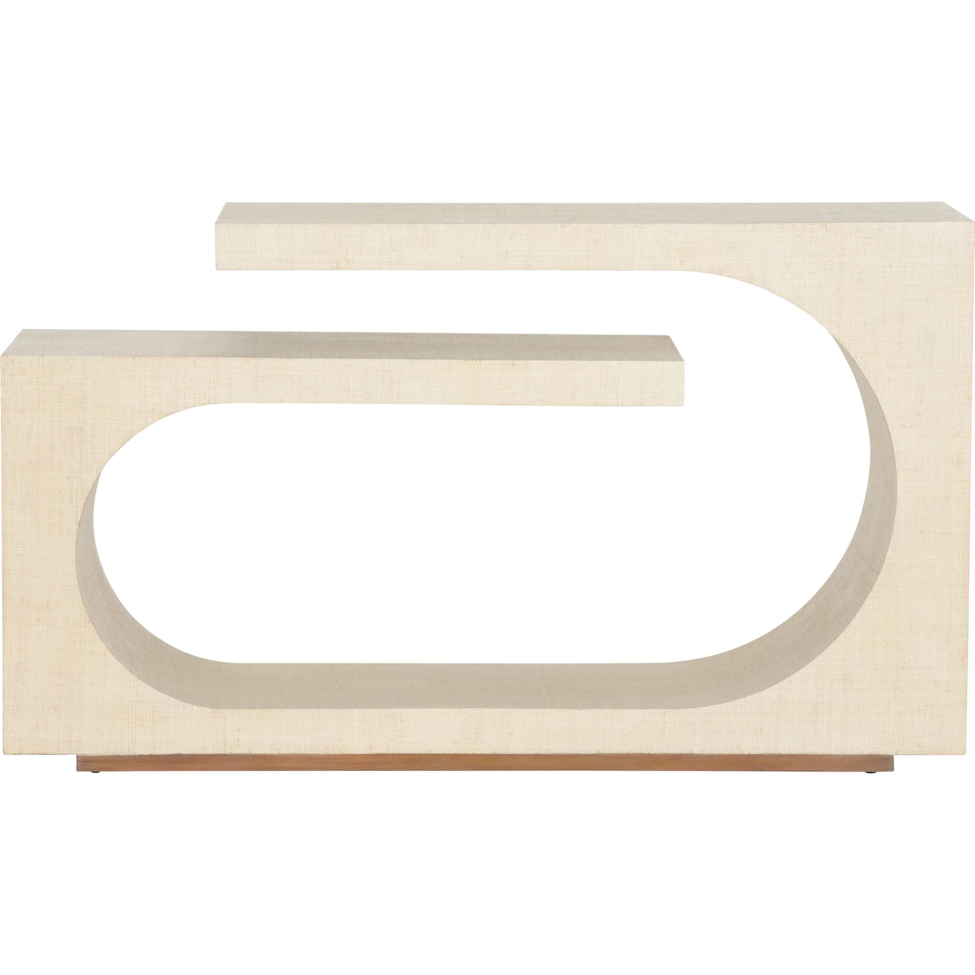 Ocean Drive Console by Wildwood in white, cream and cream. Made from unique in a transitional style.