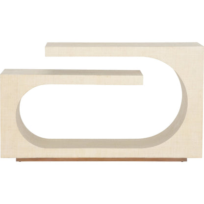 Ocean Drive Console by Wildwood in white, cream and cream. Made from unique in a transitional style.