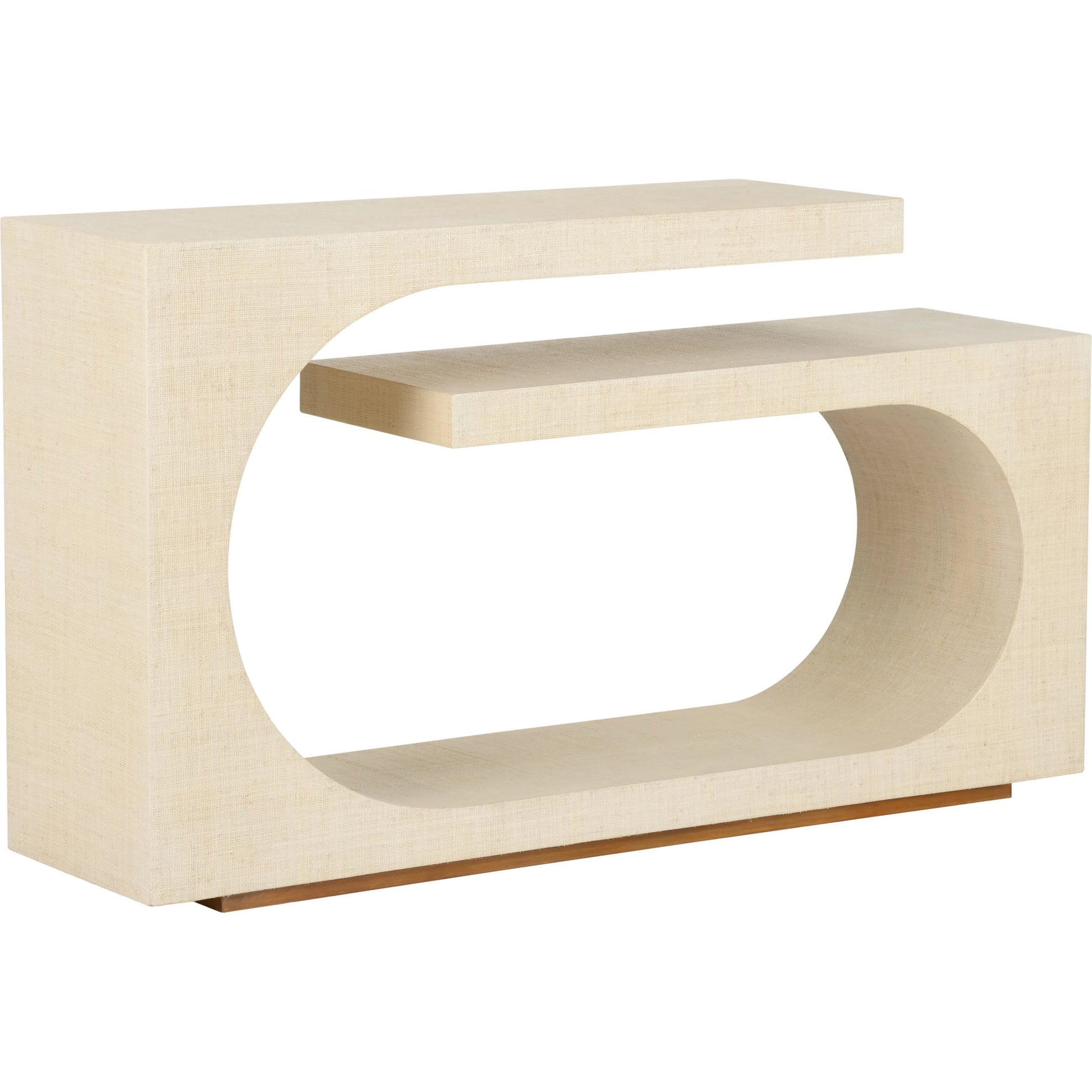 Ocean Drive Console by Wildwood in white, cream and cream. Made from unique in a transitional style.