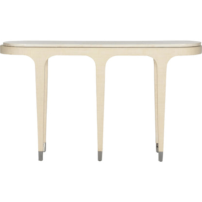 Juno Beach Console Table by Wildwood in white, cream and cream, natural white. Made from unique in a transitional style.