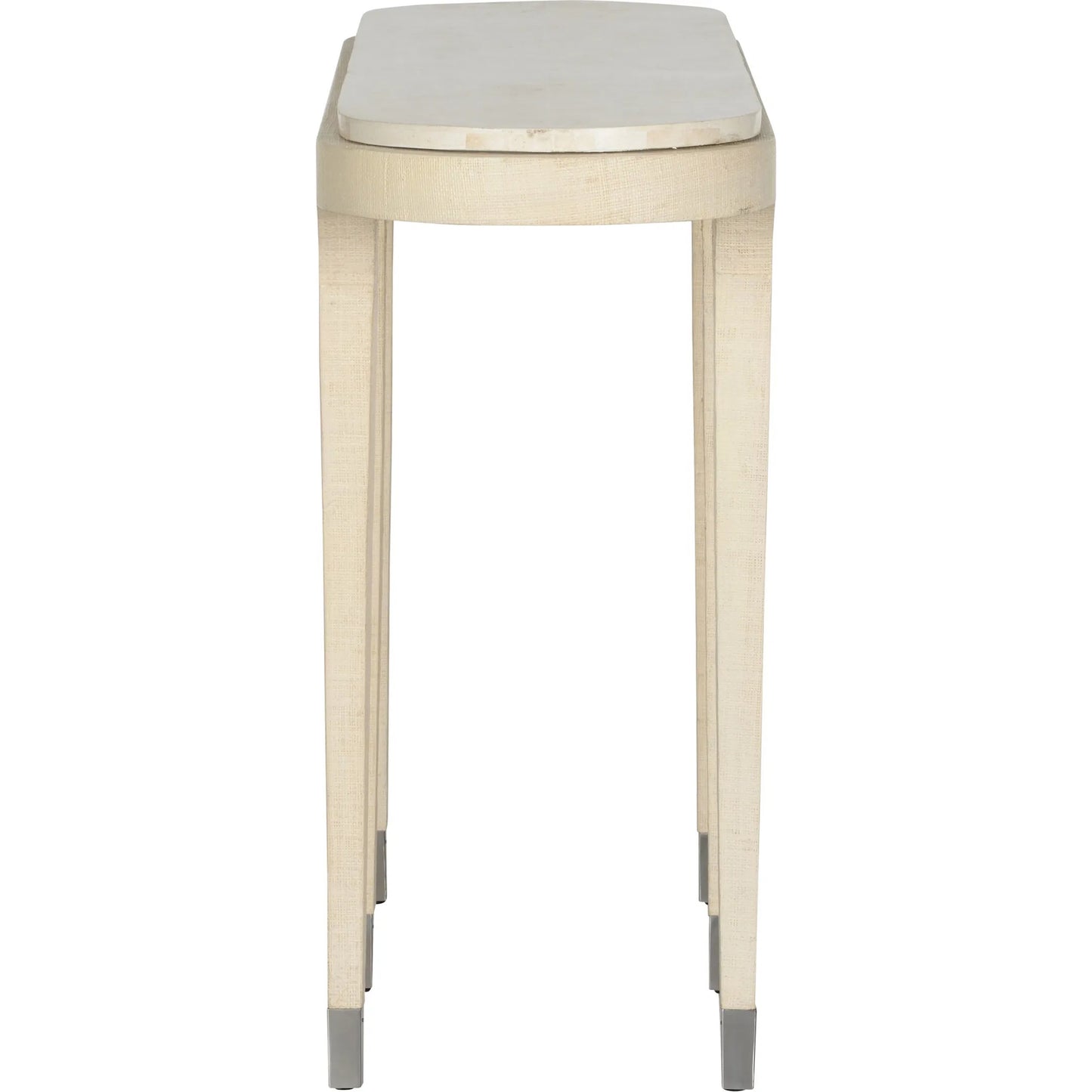 003 SI-2335197 | Additional Silo | Juno Beach Console Table by Wildwood in white, cream and cream, natural white. Made from unique in a transitional style.