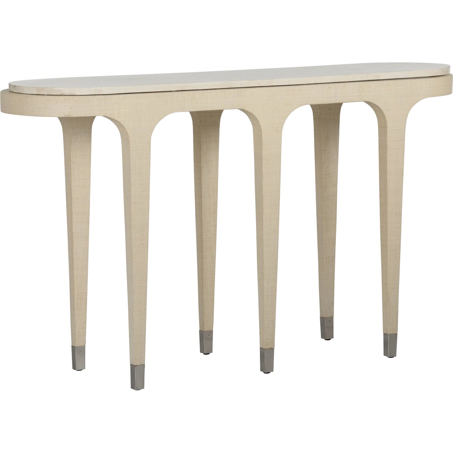 001 SI-2335197 | Primary Silo | Juno Beach Console Table by Wildwood in white, cream and cream, natural white. Made from unique in a transitional style.